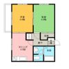 クレ－ル松飛台の間取り画像