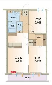 アレリア・レクレールの間取り画像