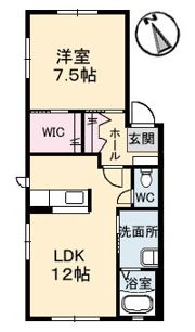 シャーメゾン南浜の間取り画像