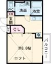 レジデンスナンワ香里園B棟の間取り画像