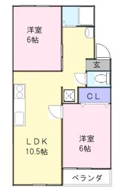 HILLS観音寺WESTの間取り画像