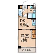 太閤通マンションの間取り画像