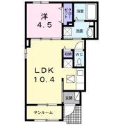 サンルーム・ベルの間取り画像
