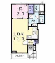 スピカの間取り画像