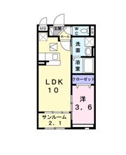 アバンツァートの間取り画像