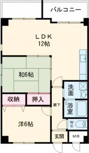 サントル西京の間取り画像