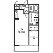 クレールⅣの間取り画像
