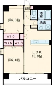 コンシェリア光の森の間取り画像