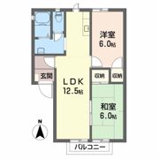 ヴェルディ白石 A棟の間取り画像