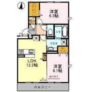 アルカディア（Arcadia)の間取り画像