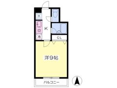 ロイヤルパレス駅西の間取り画像