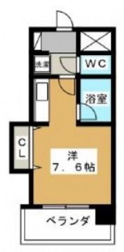 ダイアパレス鶴見町の間取り画像