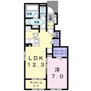 メゾンM・K Ⅲの間取り画像