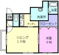 ラピス青葉の間取り画像