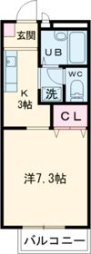 リヨンドール桂の間取り画像