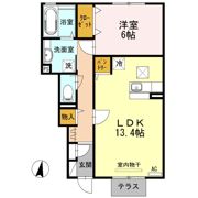シュクレ Aの間取り画像