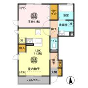 アクタス Aの間取り画像