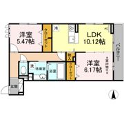 グレイスコートの間取り画像