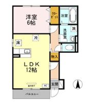 フォンティーヌBの間取り画像