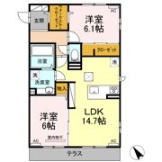 ヴィラージュたまプラーザ 欅の間取り画像