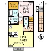 ボヌール アバンセの間取り画像