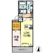 エクセレンス東梅坪の間取り画像