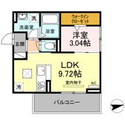エスペランサ旭 A棟の間取り画像