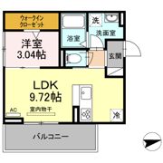 エスペランサ旭 A棟の間取り画像