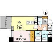 プレミアム菱屋西の間取り画像