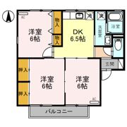 セジュールステラ B棟の間取り画像