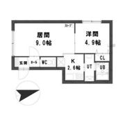旭コーポⅢの間取り画像
