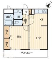 コンフォルト桜町の間取り画像