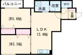 デイトナの間取り画像