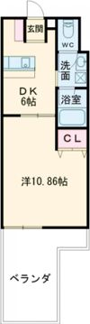フレスコブリーザァの間取り画像
