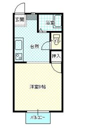 サンクガーデンの間取り画像