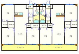 プランドール6番館の間取り画像