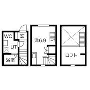 バステトこがねの間取り画像