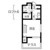 コーポ富貴荘の間取り画像