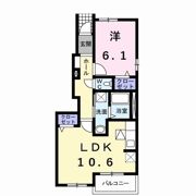 コムフォート Aの間取り画像