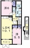 パニエ ド フルールⅡの間取り画像