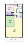 高茶屋豊城の間取り画像