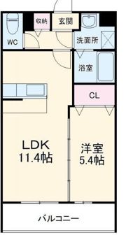 SJT HAMAKITA（浜北）の間取り画像