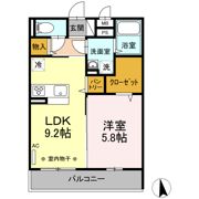 ディアコート 宮下の間取り画像