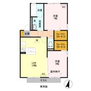 MIYABI Aの間取り画像