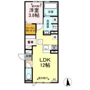 ノーブル スクエア Cの間取り画像