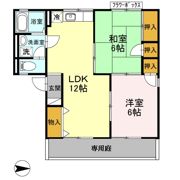 メゾンカトルズ A棟の間取り画像