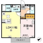 ファルベ ブルーノの間取り画像
