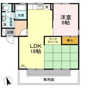 セジュールWADAの間取り画像