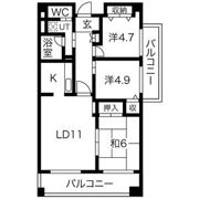 摩耶コート壱番館の間取り画像