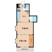 アルデール南鍛冶町の間取り画像